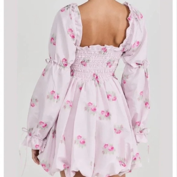 LoveShackFancy Janey Dress Berry Moment, Size XL - Picture 3 of 4